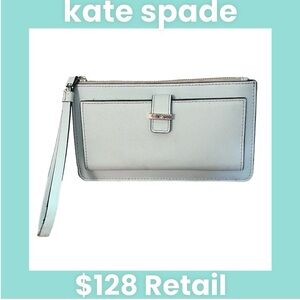 ♠️EUC♠️ kate spade Cedar St. Karolina Saffiano Leather Wristlet/Wallet.
